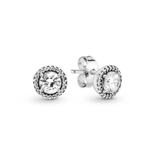 Round Sparkle Oorbellen