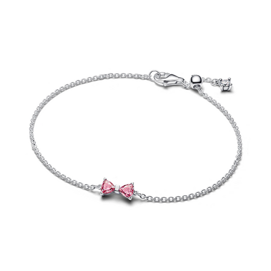 Schakelarmband met strikje