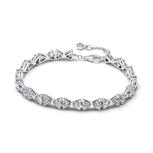 Schakelarmband met strikje