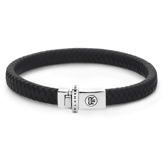 Small Braided Black M