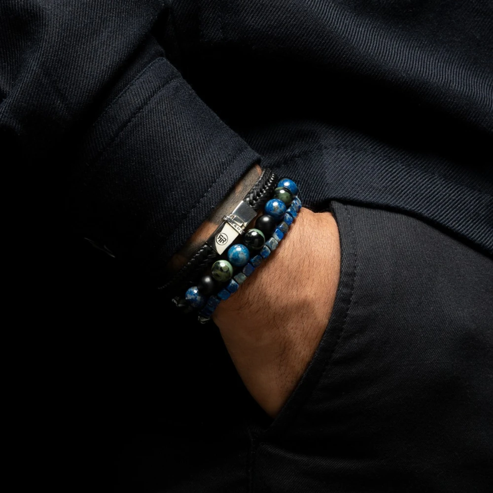 Small Braided Hermes Black L