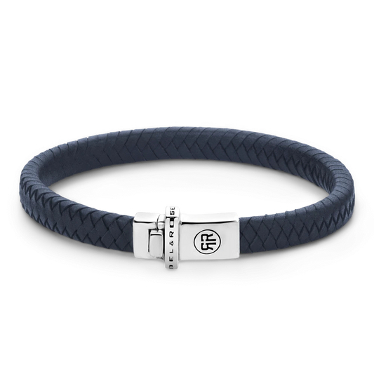 Small Braided Navy L