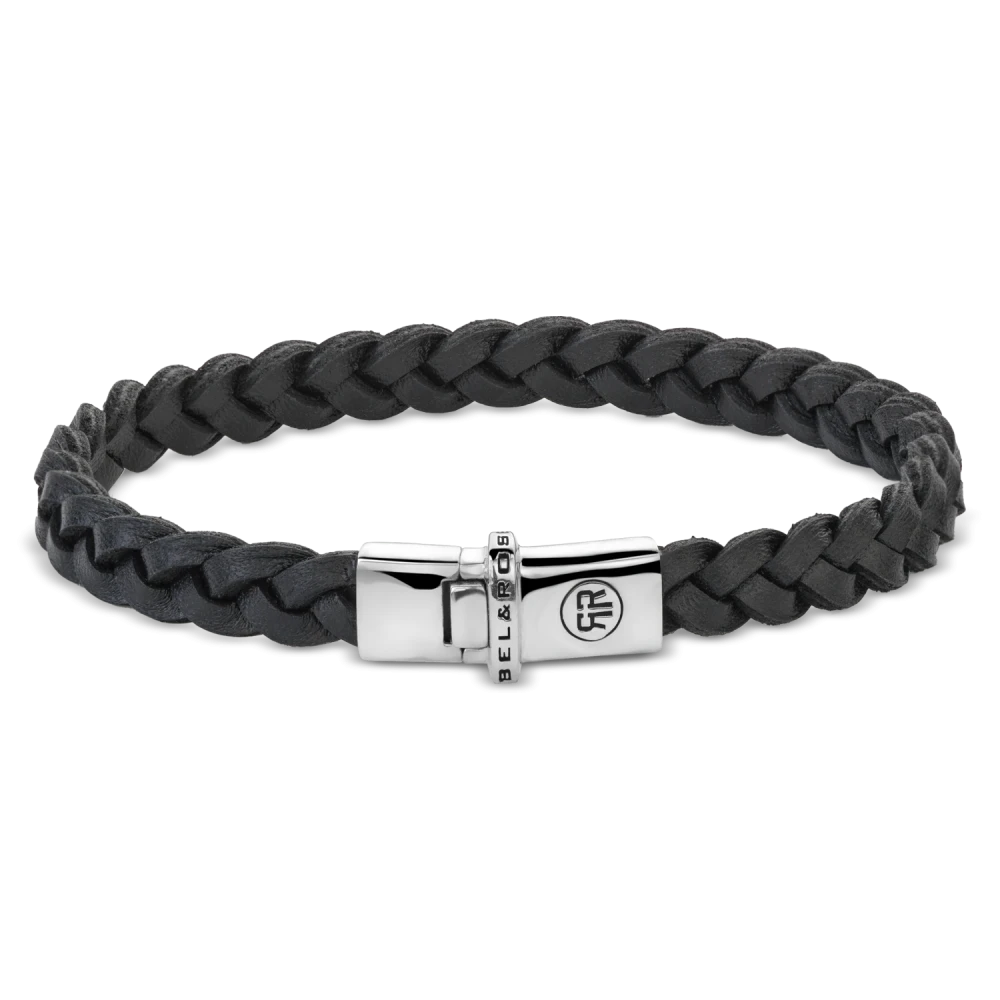 Small Braided Raw Black L