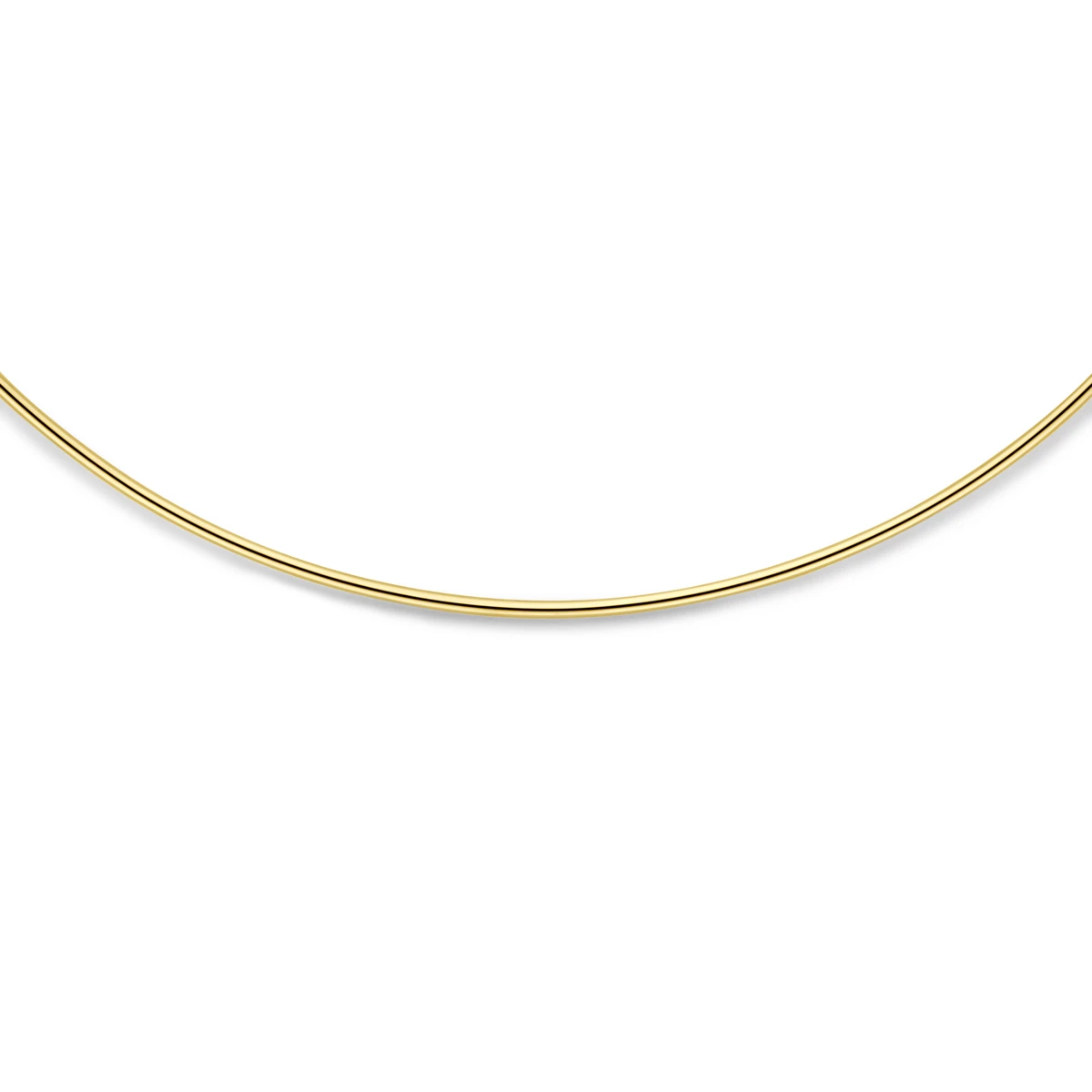spang collier 1,5 mm 40 cm 14K geelgoud