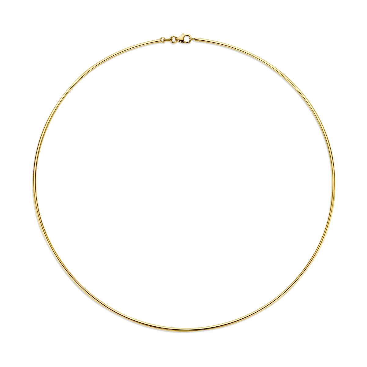 spang collier 1,5 mm 40 cm 14K geelgoud