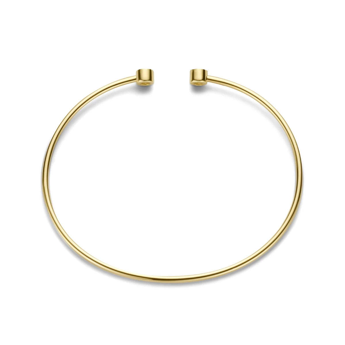 spangarmband diamant 0.19ct h si 14K geelgoud
