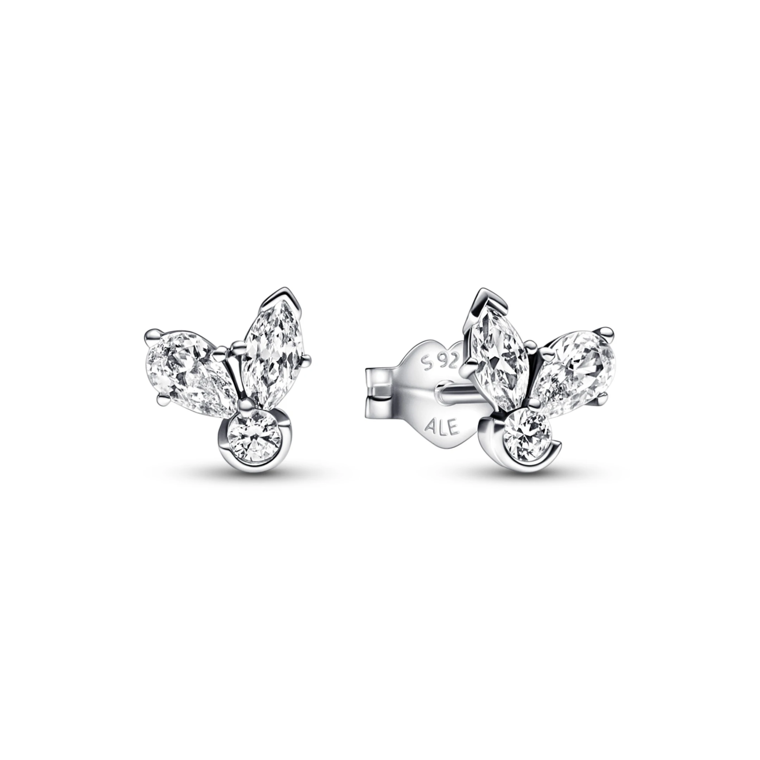 Sparkling Herbarium Cluster Stud Earrings