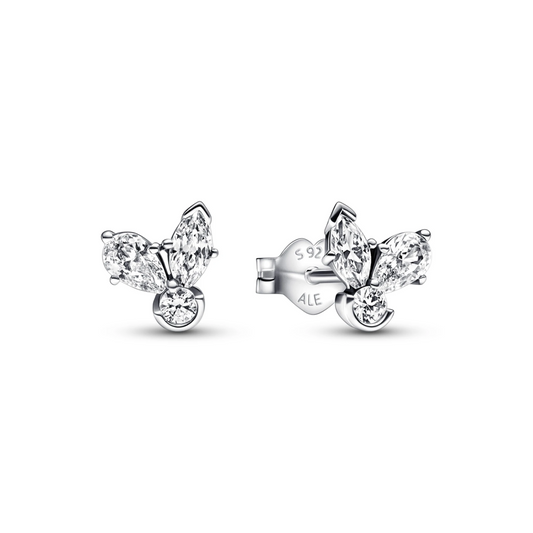 Sparkling Herbarium Cluster Stud Earrings