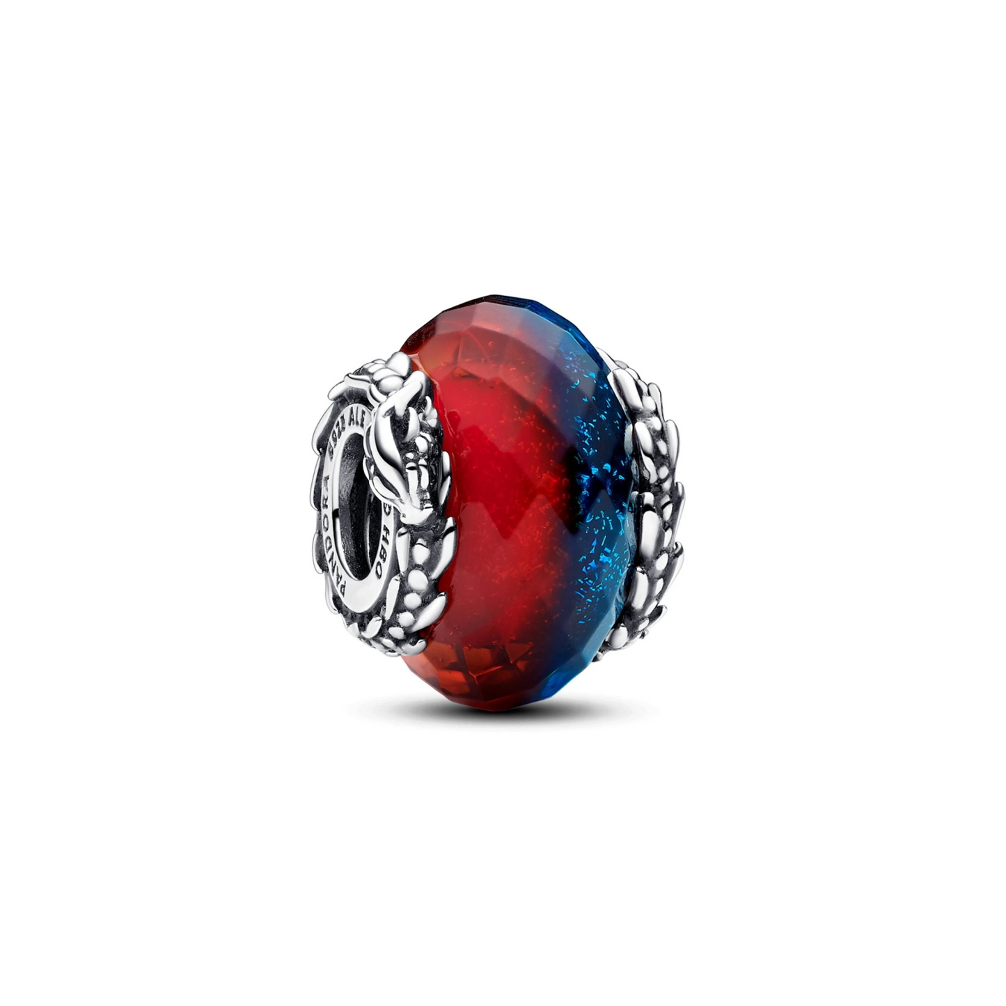 Spel van Thrones Ice & Fire Dragons Tweevoudige Muranoglazen Bedel