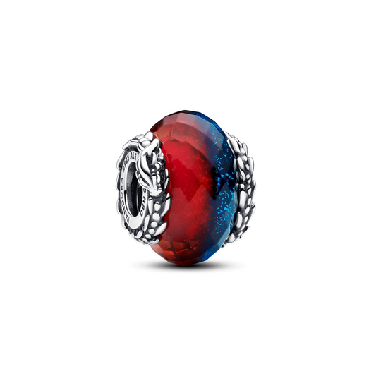 Spel van Thrones Ice & Fire Dragons Tweevoudige Muranoglazen Bedel