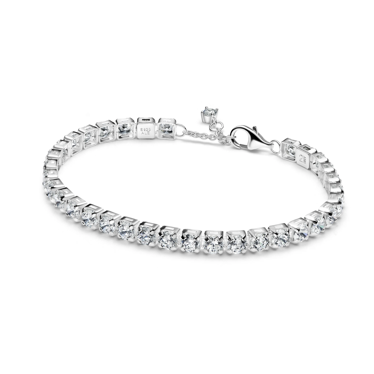 Sprankelende, opvallende tennisarmband