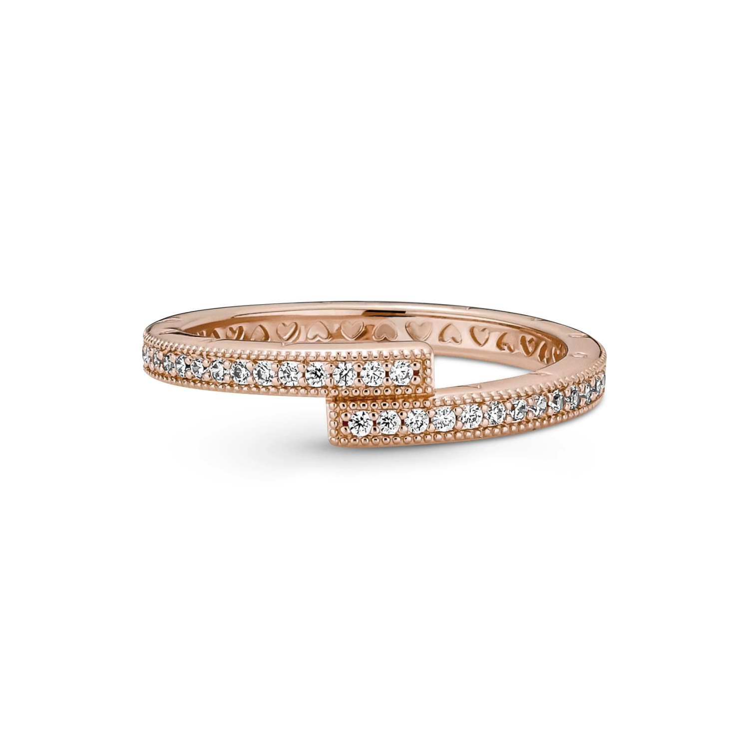 Sprankelende overlappende randring