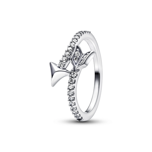 Sprankelende Pijl Ring