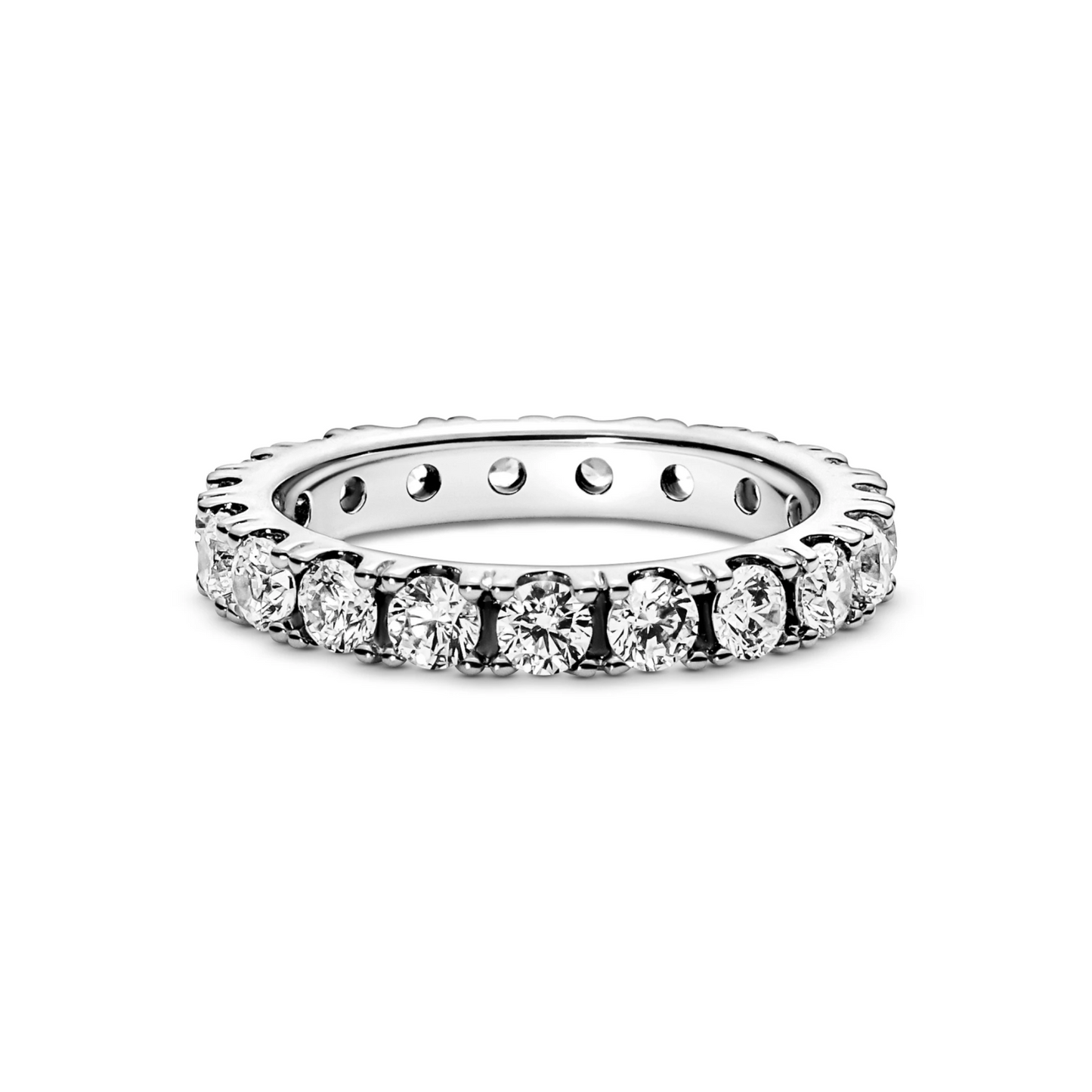 Sprankelende Rij Eternity Ring