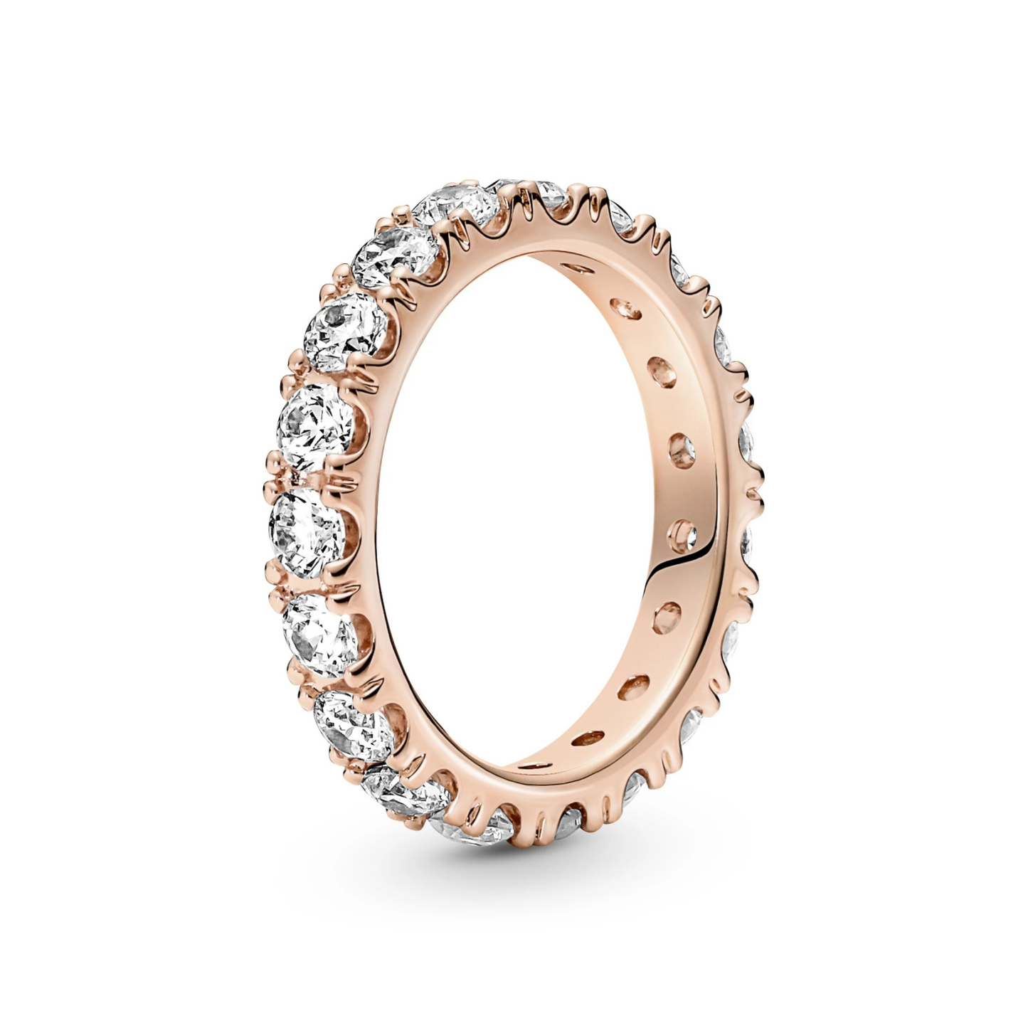 Sprankelende Rij Eternity Ring
