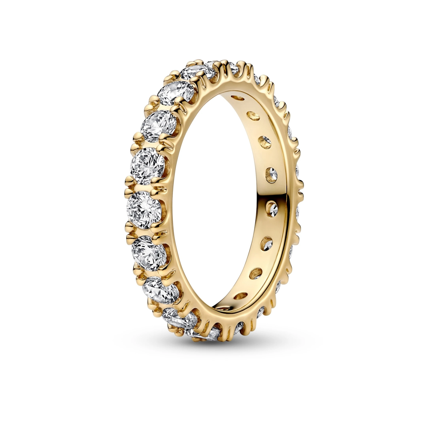 Sprankelende Rij Eternity Ring