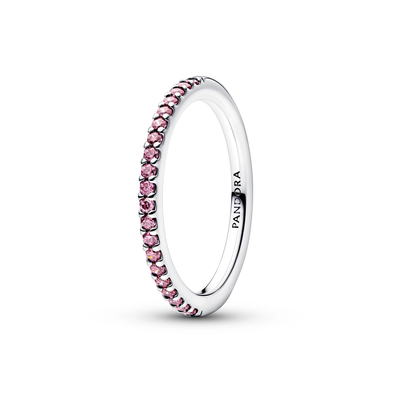 Sprankelende Roze Pavé Bandring