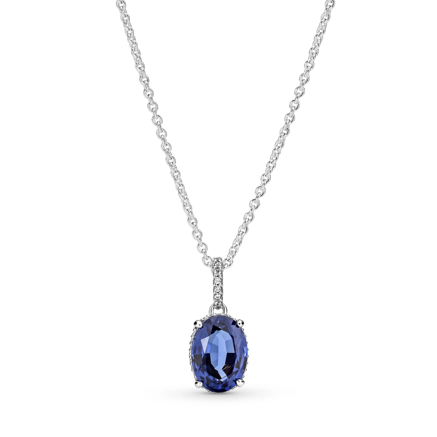 Sprankelende Statement Stralenkrans Ketting met Hanger