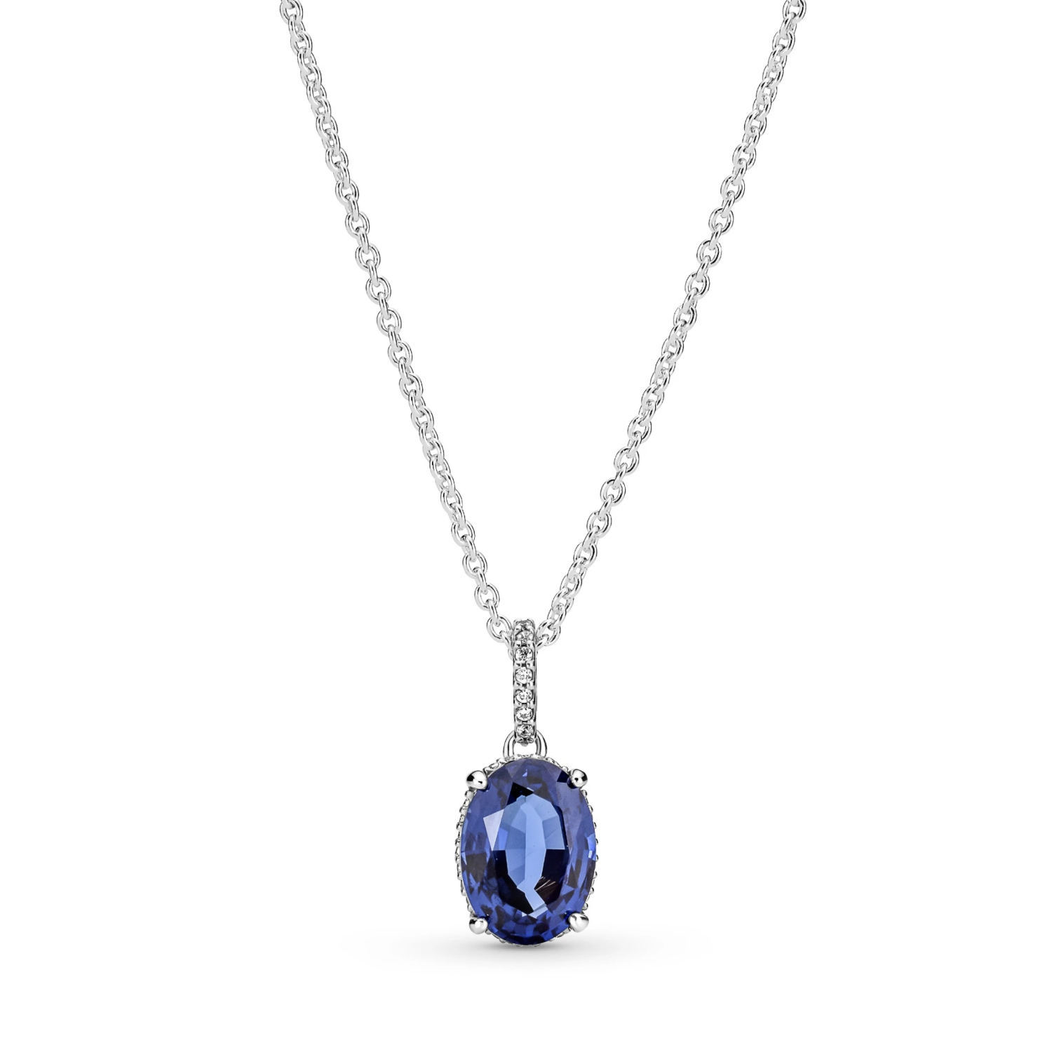 Sprankelende Statement Stralenkrans Ketting met Hanger