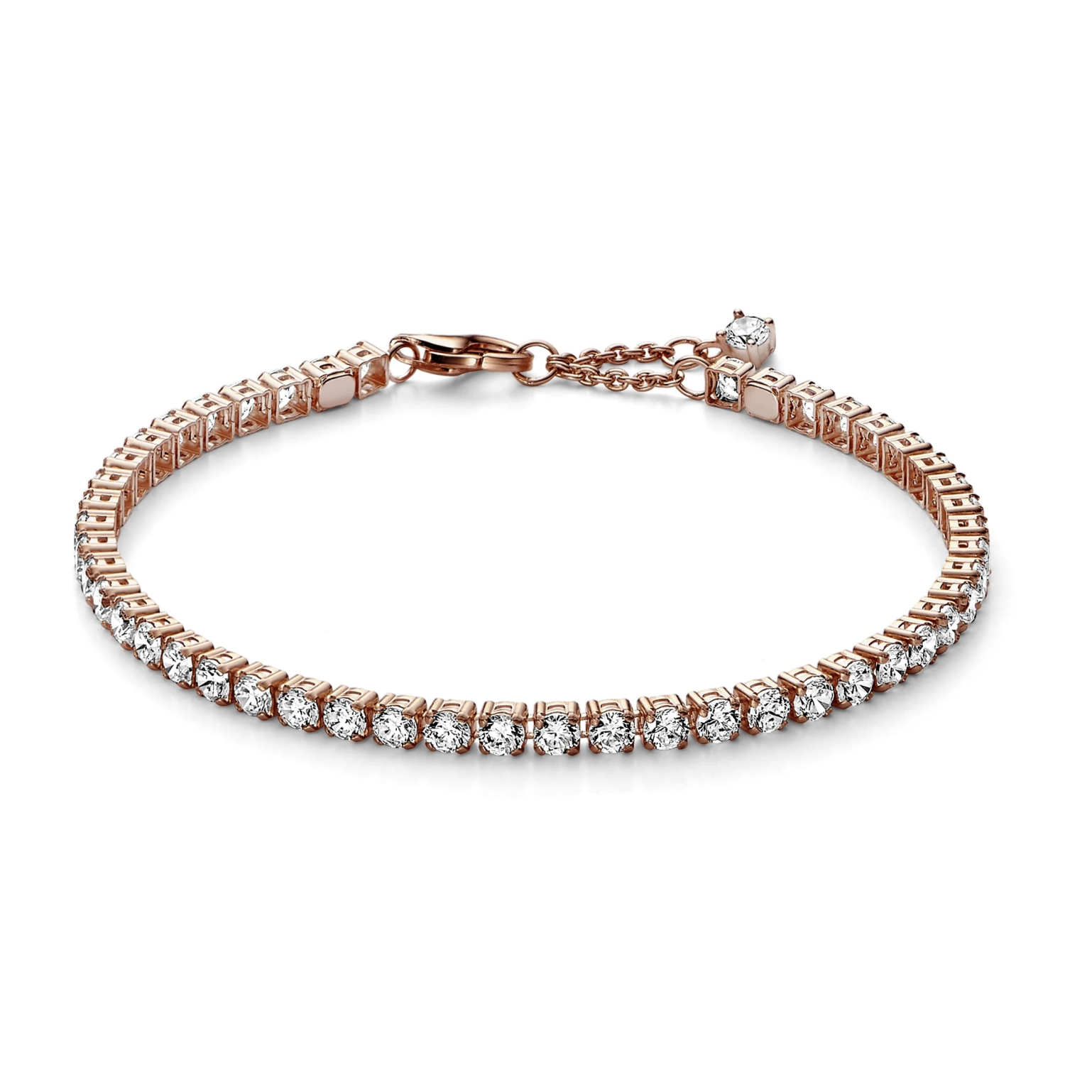 Sprankelende tennisarmband
