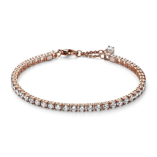 Sprankelende tennisarmband