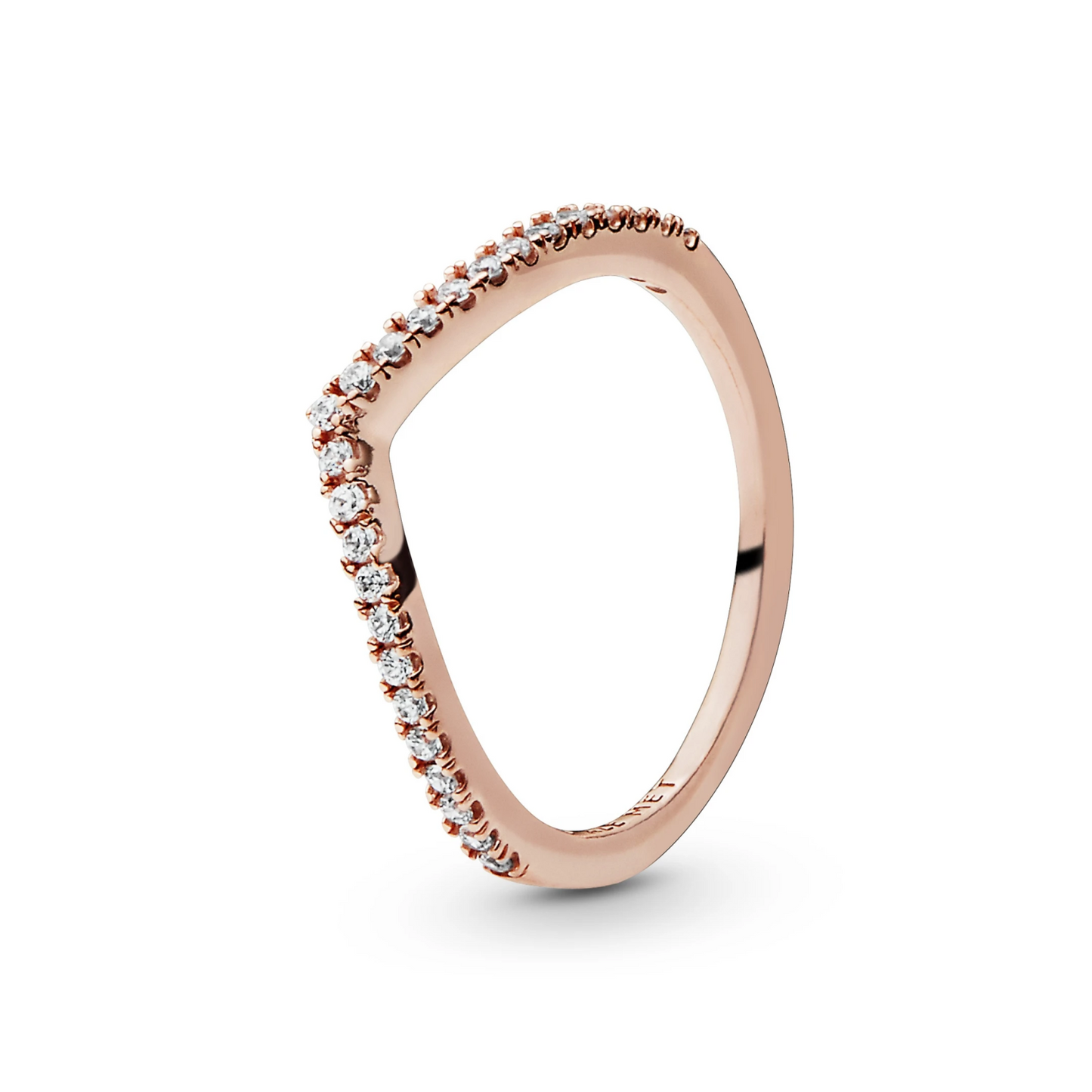 Sprankelende Wishbone Ring
