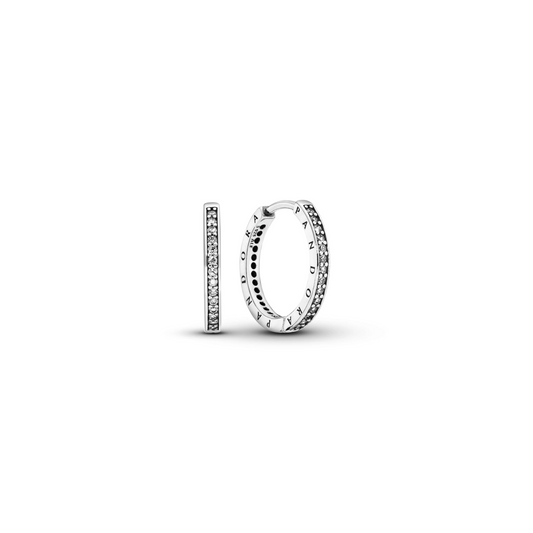 Sprankeling & Pandora Logo Oorringen