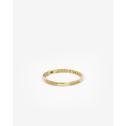 G407 64 - Stacking Ring Barbara Mix Gold 14ct