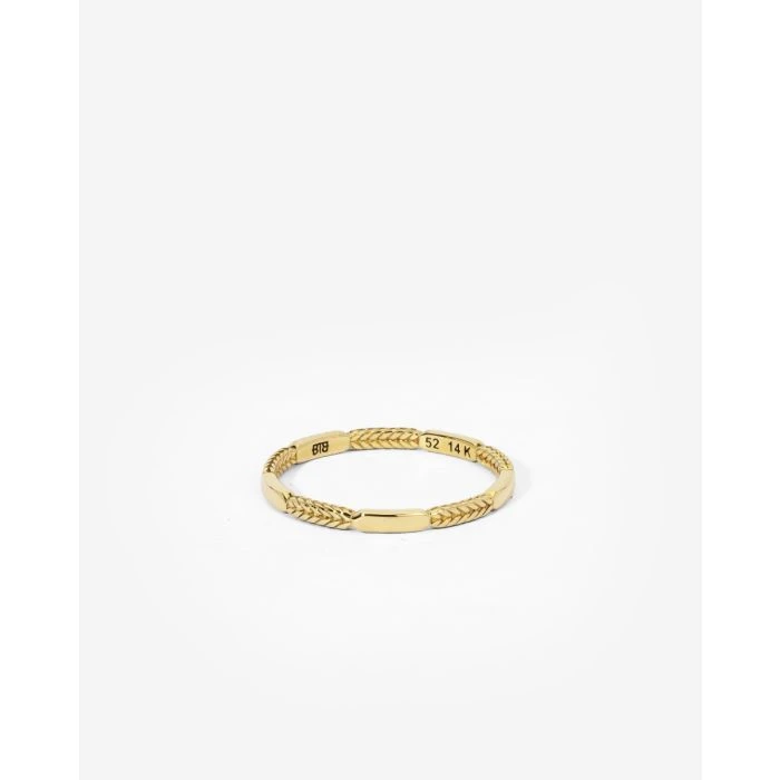 G407 64 - Stacking Ring Barbara Mix Gold 14ct
