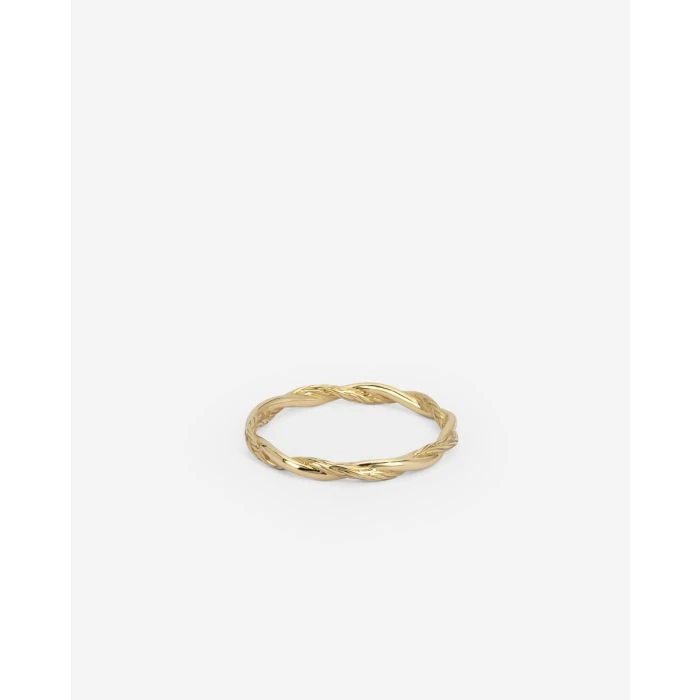 G406 64 - Stacking Ring Katja Twist Gold 14ct