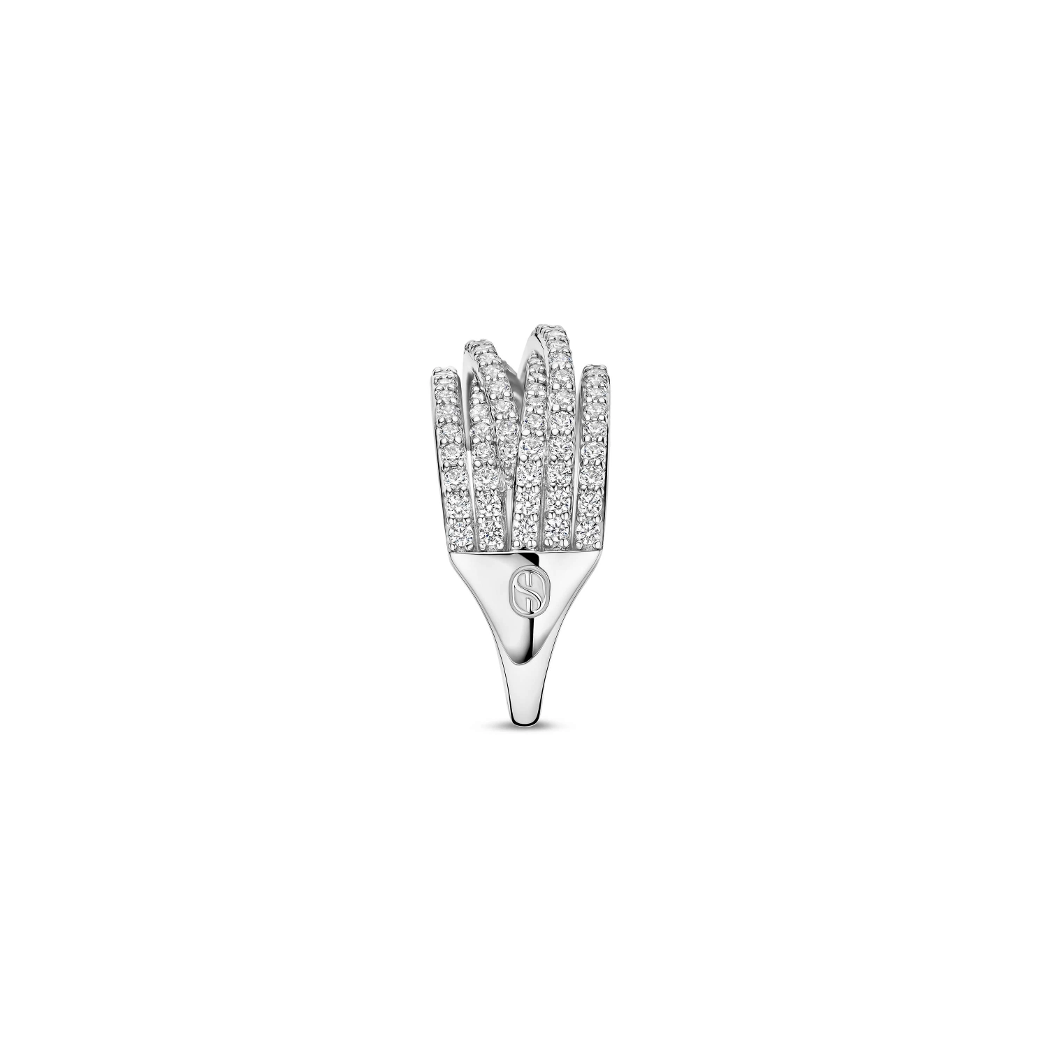 Stardust Zirkonia Crossover Ring - M model
