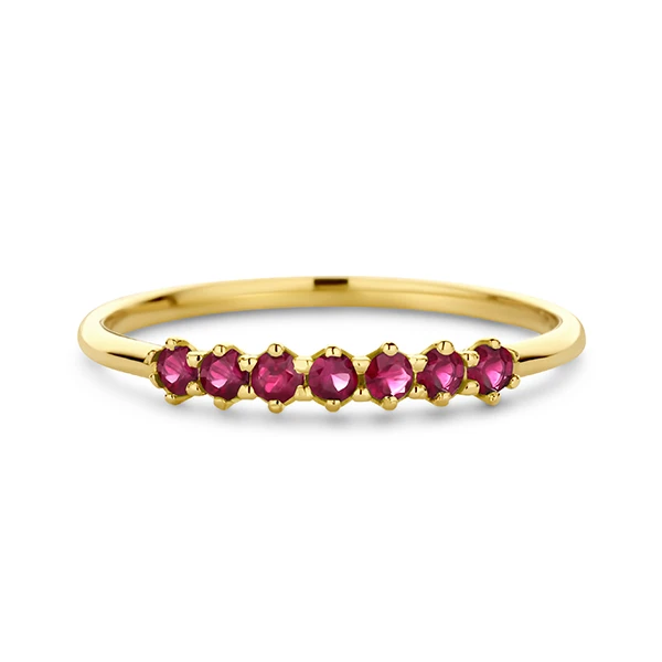 SWING JEWELS GEMSTONES 18K RING RUBY SWBR10318-Y13-52-18
