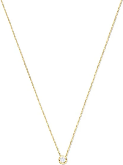 SWING JEWELS GEMSTONES BIRTHSTONE 14K COLLIER JUNE MOONSTONE SWBN01JUN-Y
