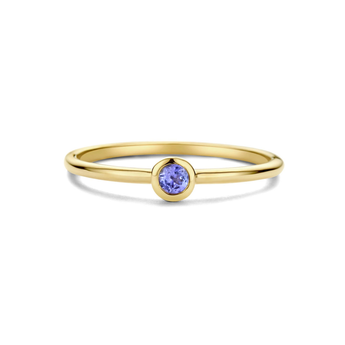 SWING JEWELS GEMSTONES BIRTHSTONE 14K RING DECEMBER TANZANITE SWBR01DEC-Y-58