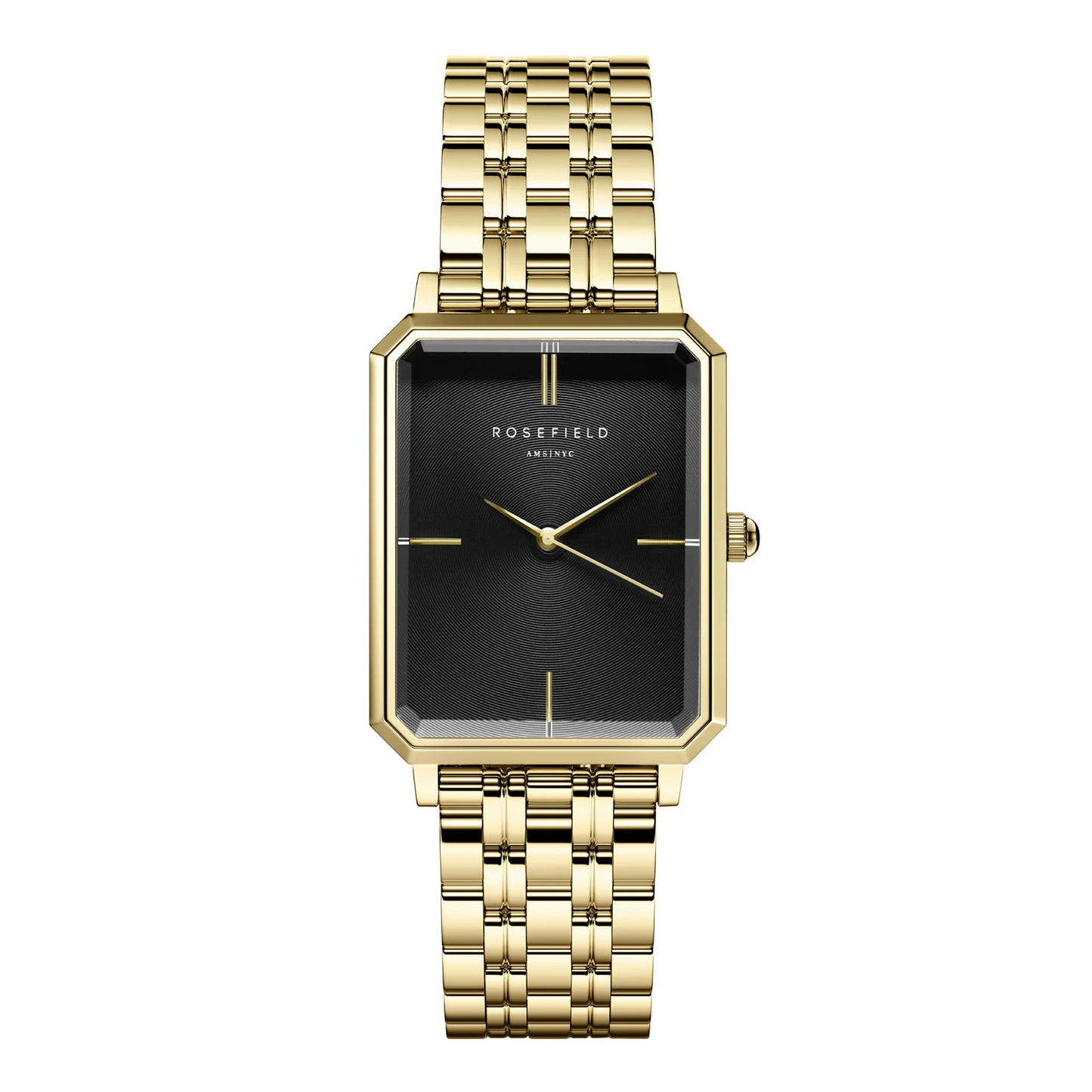 The Elles Black Sunray Steel Gold
