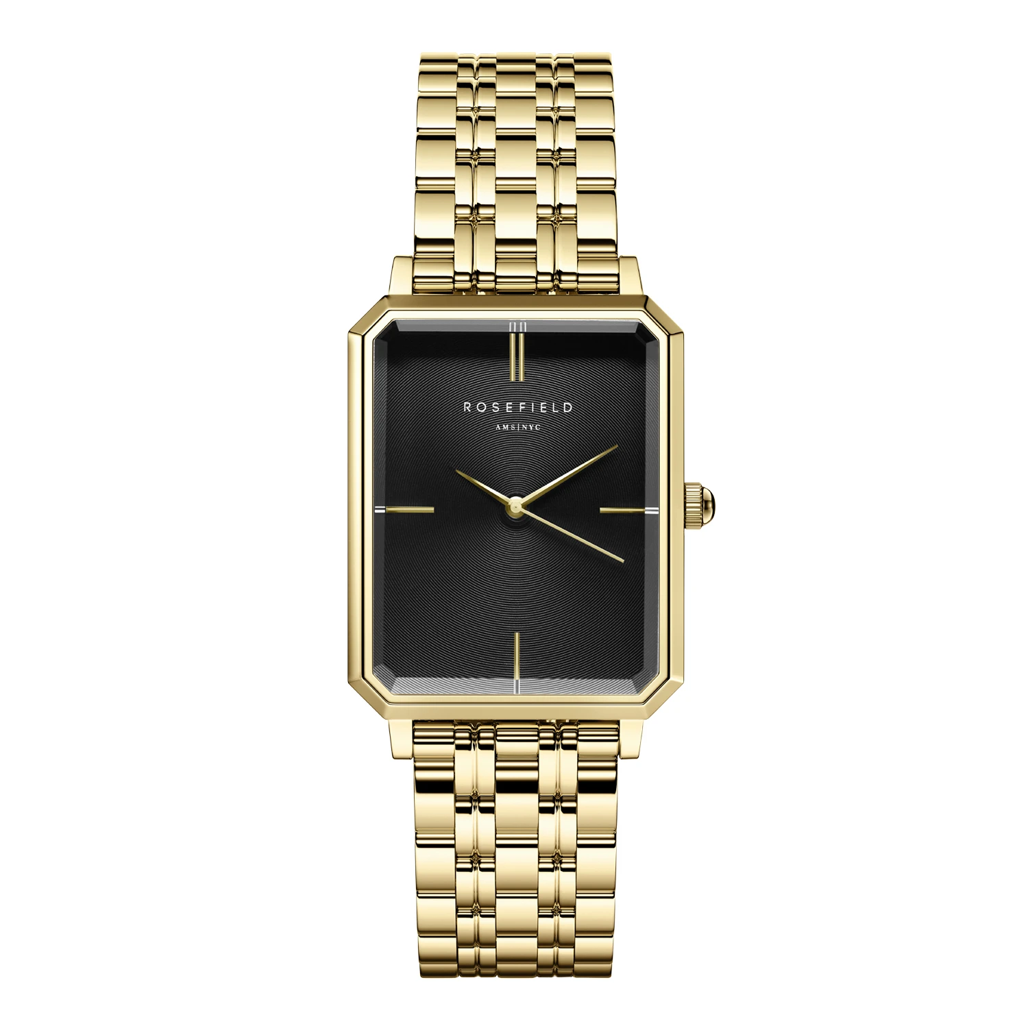The Elles Black Sunray Steel Gold