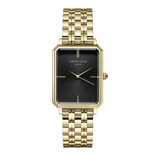 The Elles Black Sunray Steel Gold
