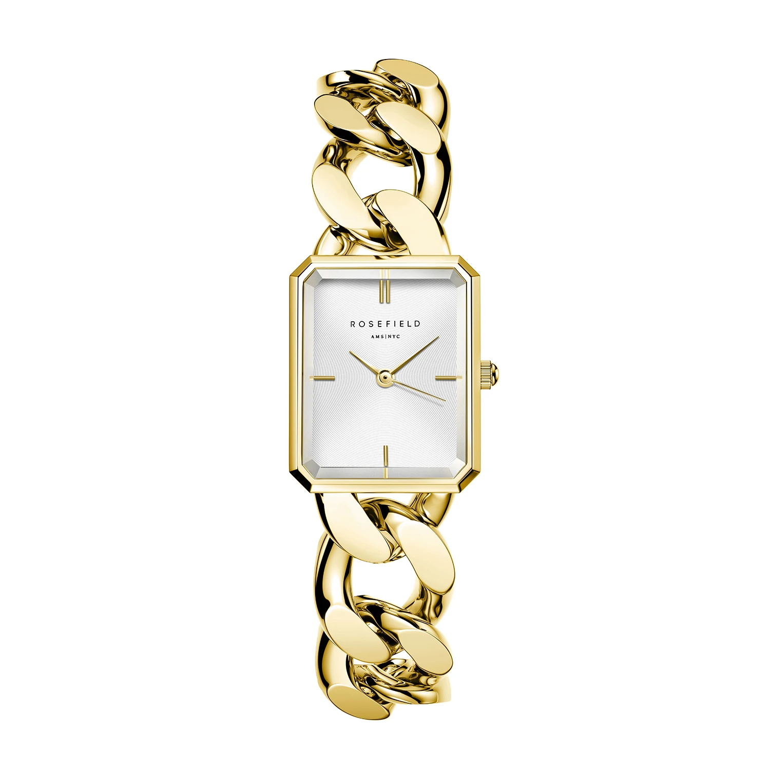 The Octagon XS Chain Watch Studio Edition White Gold