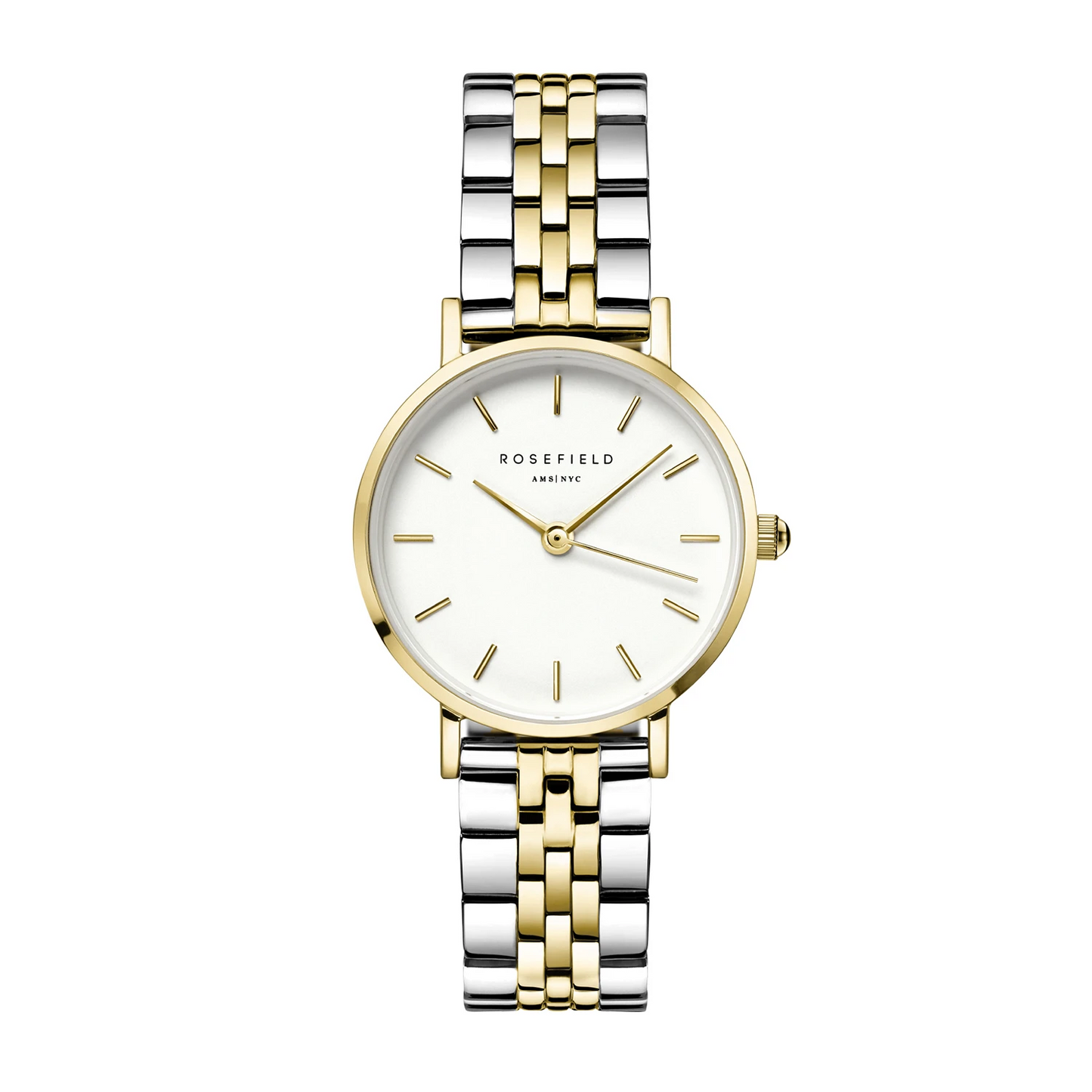 The Small Edit White Steel Silver Gold Duo 