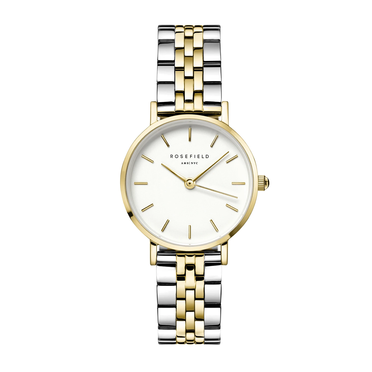 The Small Edit White Steel Silver Gold Duo 