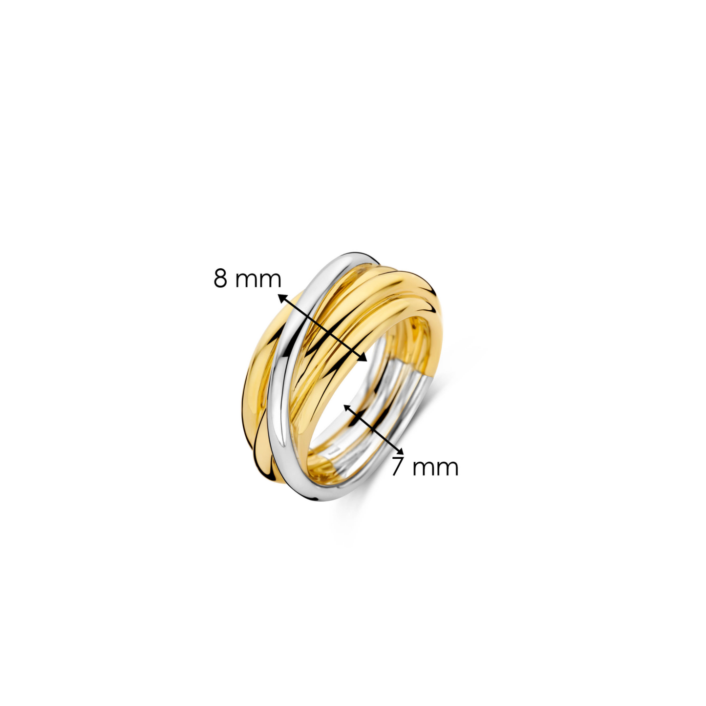 TI SENTO COLLIER VERGULD 3915ZY/42