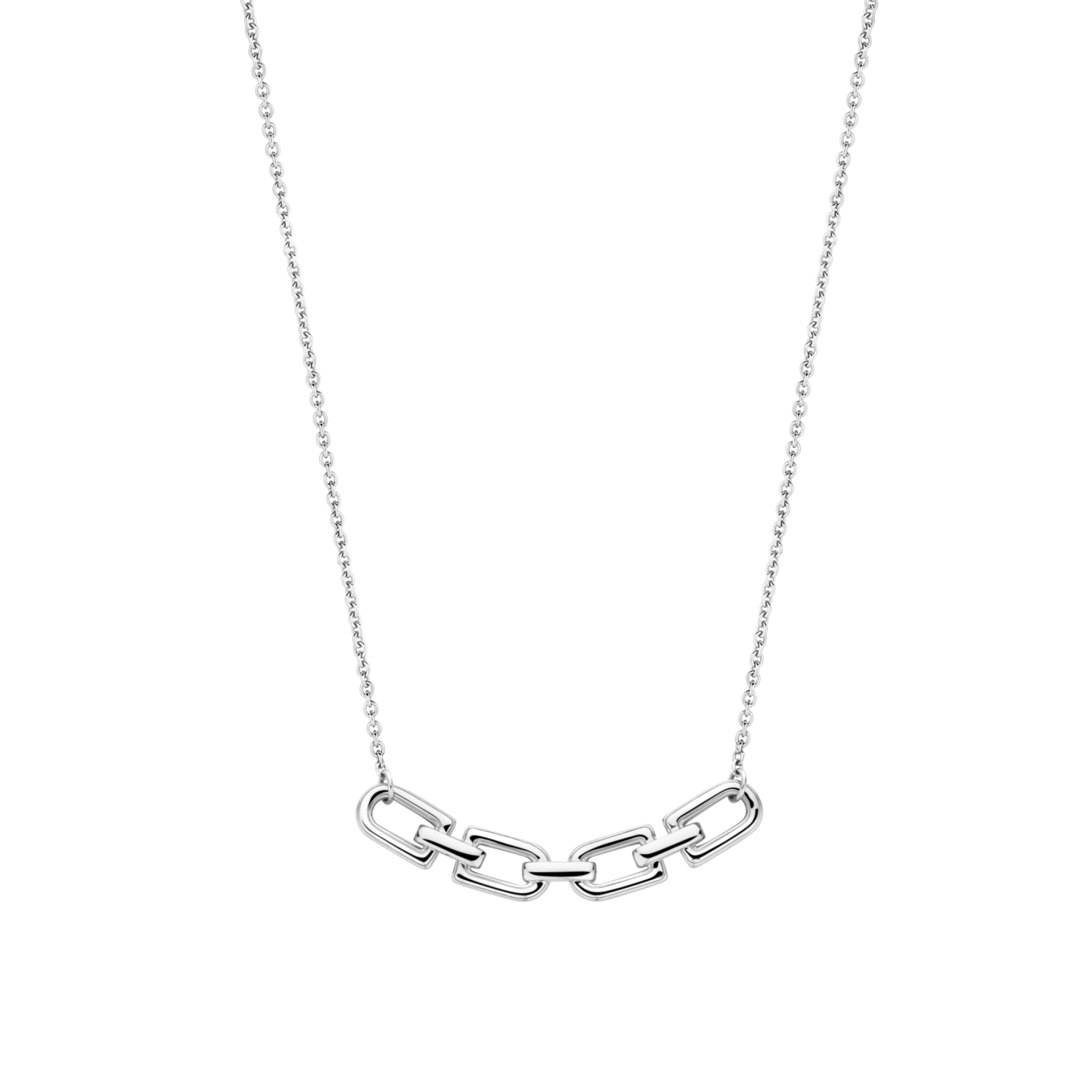 Ti Sento collier verguld zirkonia 42cm | 34044ZY/42