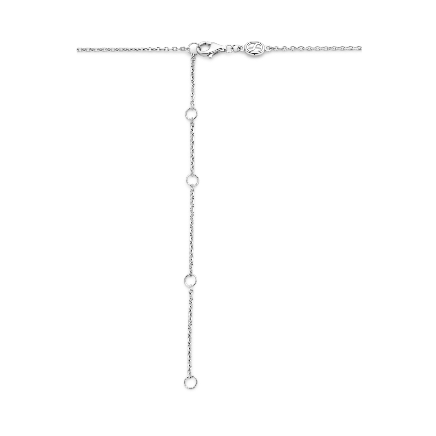 Ti Sento collier verguld zirkonia 42cm | 34044ZY/42