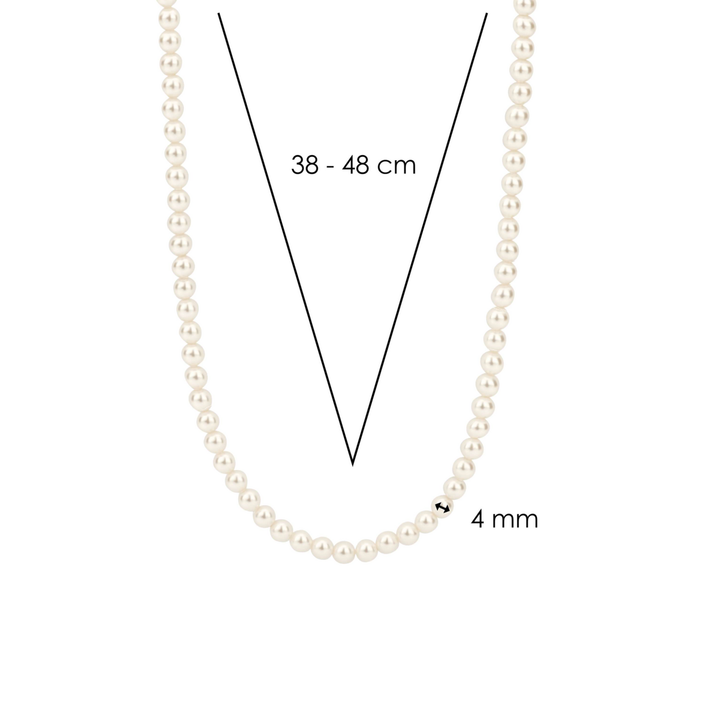 TI SENTO - MILANO COLLIER DAMES 3916PW/42
