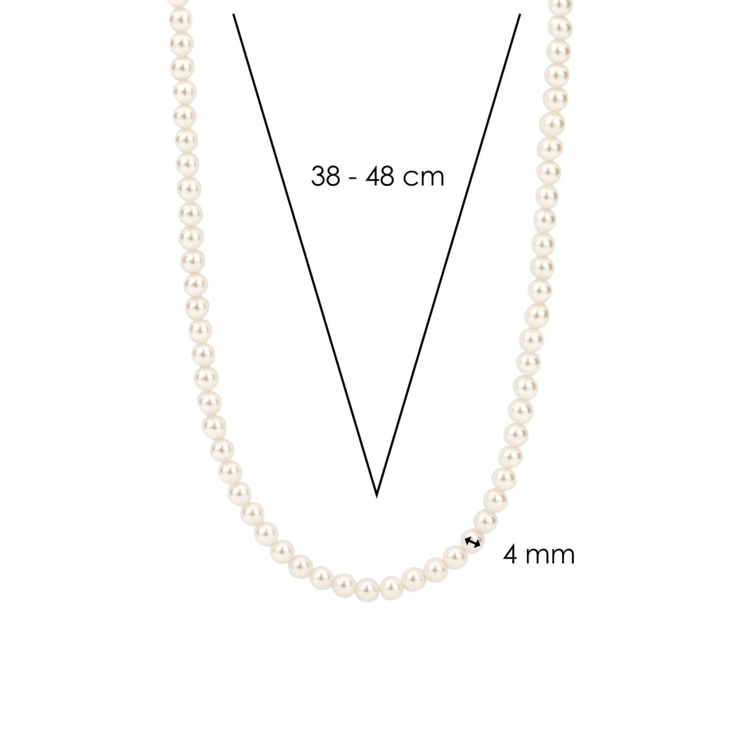 TI SENTO - MILANO COLLIER DAMES 3916PW/42