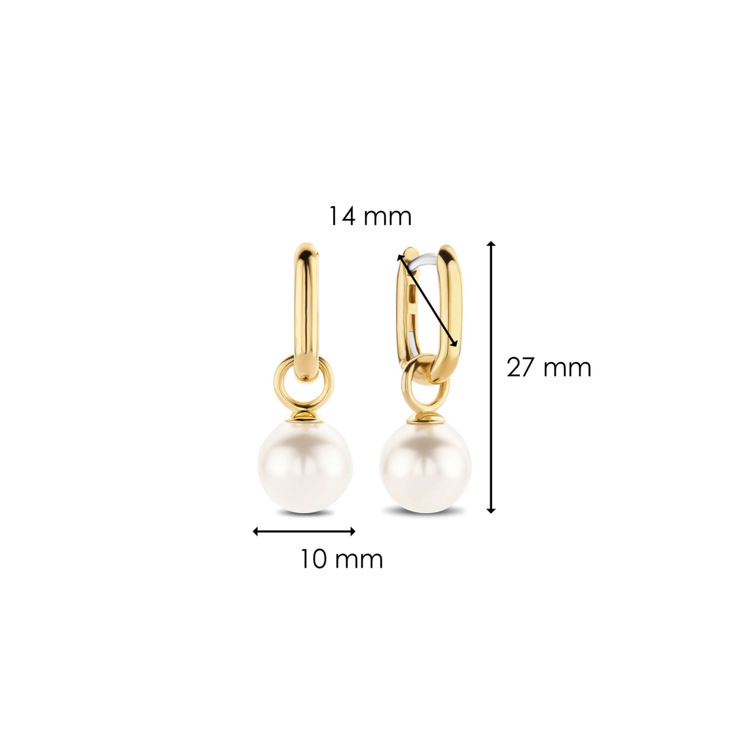 TI SENTO - MILANO OORBELLEN DAMES 7848PW