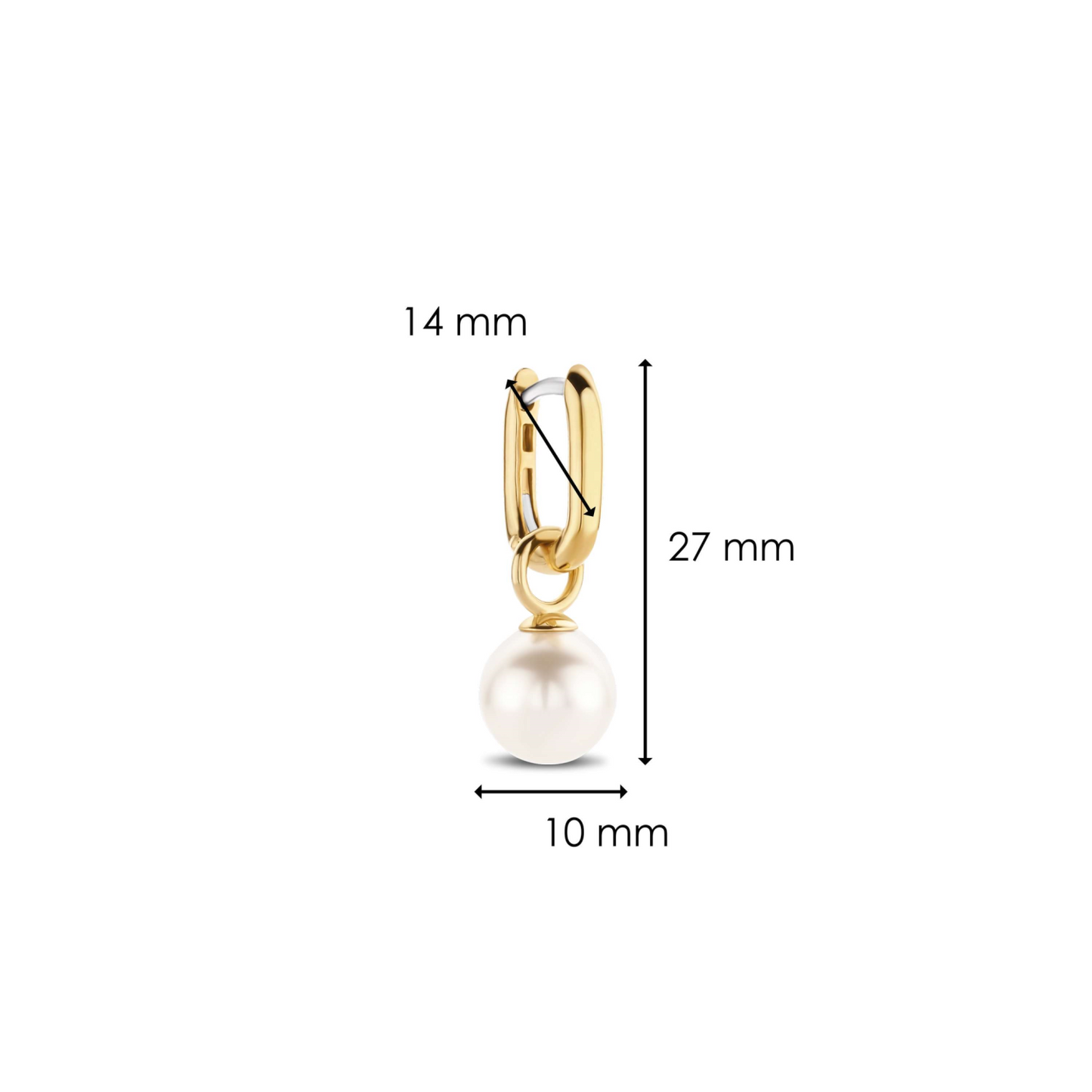 TI SENTO - MILANO OORBELLEN DAMES 7848PW