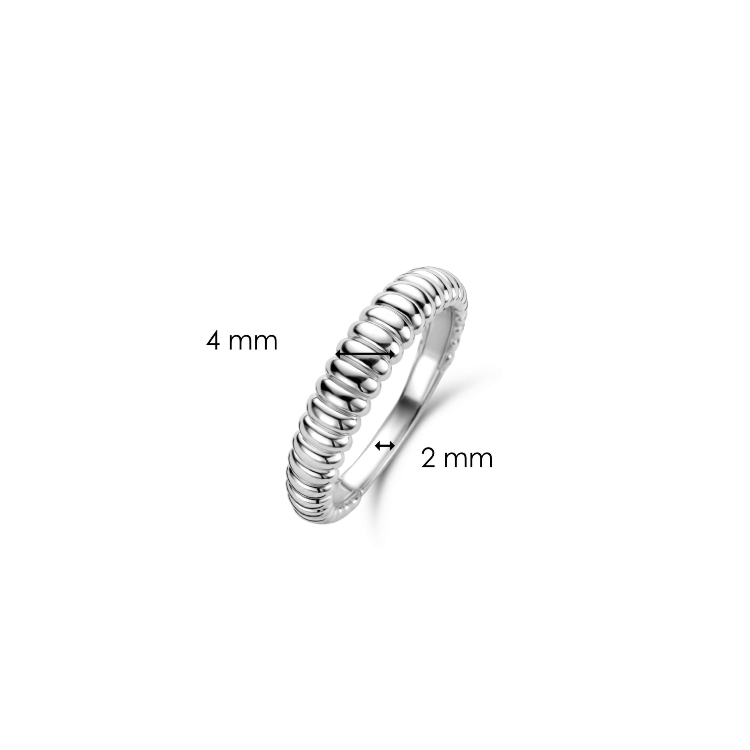 TI SENTO - MILANO RING DAMES 12218SI/54