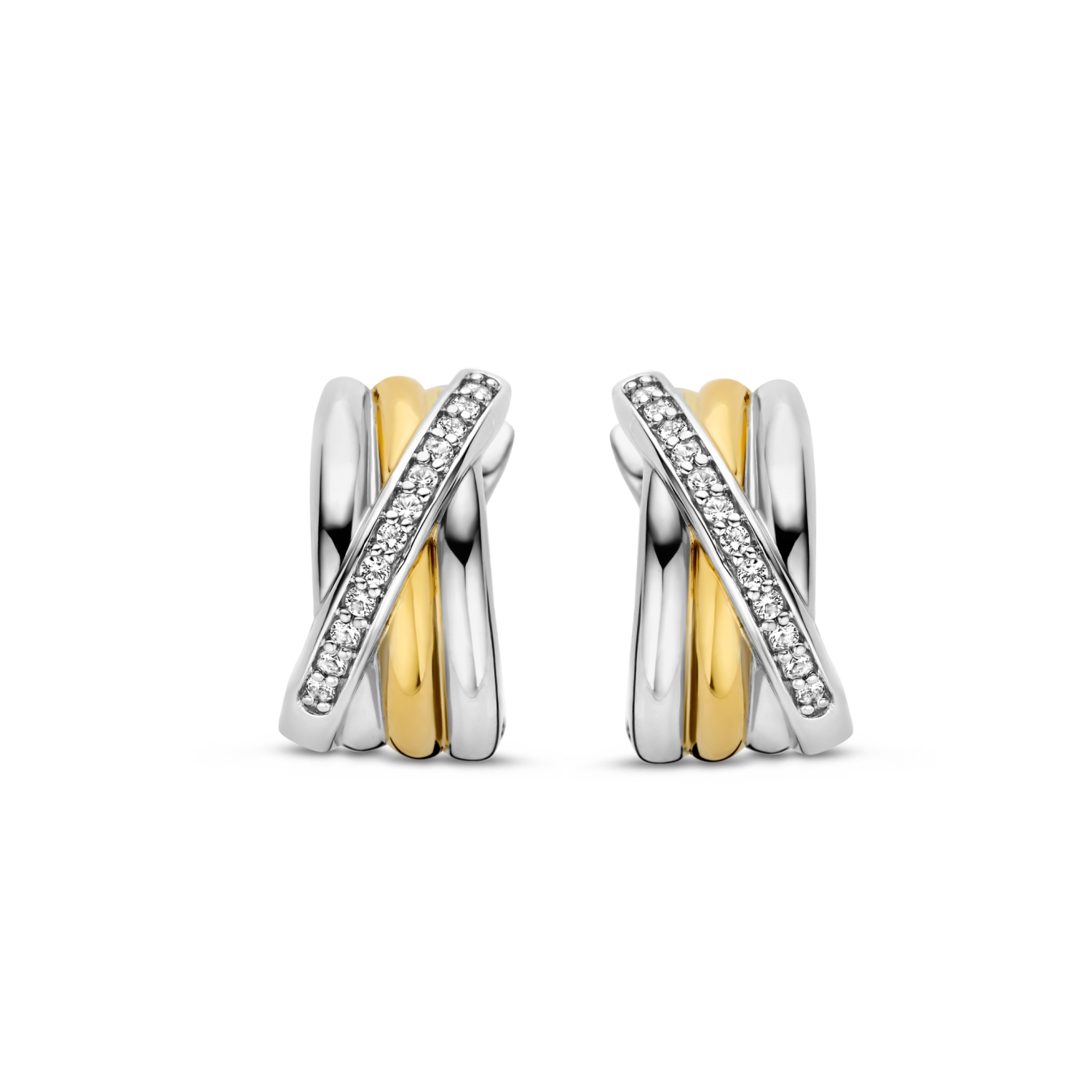 TI SENTO OORBELLEN VERGULD 7960ZY