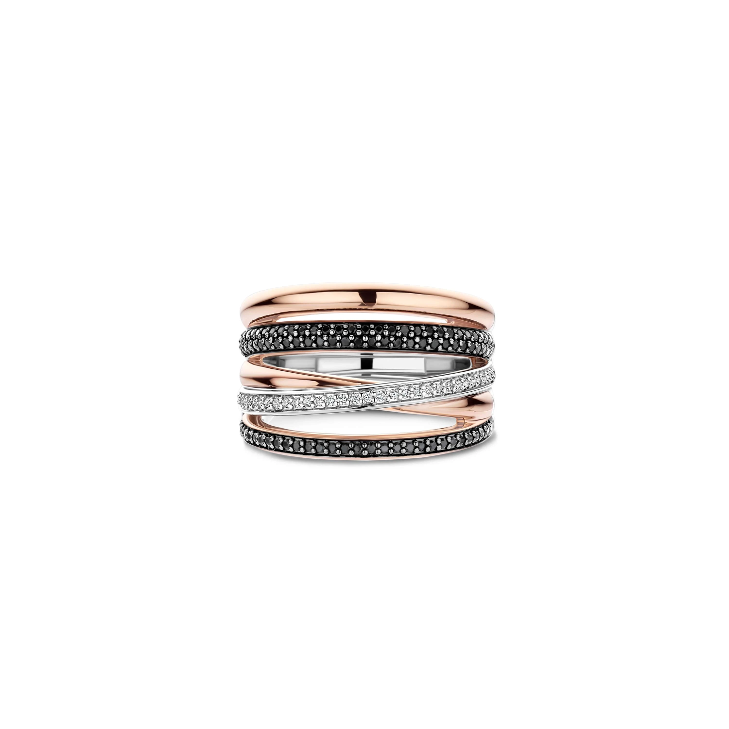 TI SENTO Ring 12401BR - 12401BR/58